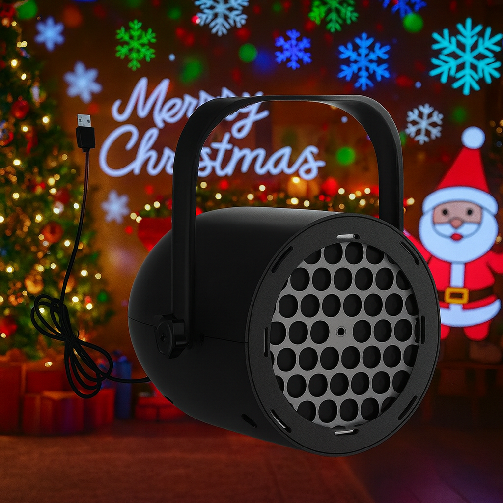 Christmas Magic Pattern Projector – Light Up Your Holidays Instantly