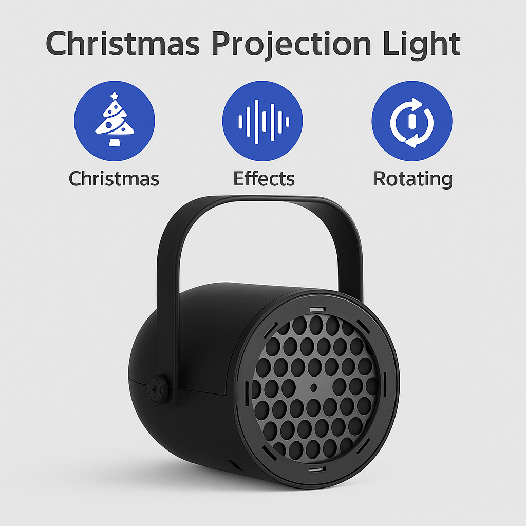 Christmas Magic Pattern Projector – Light Up Your Holidays Instantly
