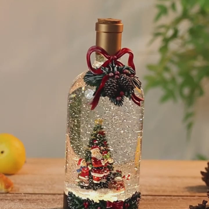 Snowfall Music Bottle – A Magical Christmas in a Bottle
